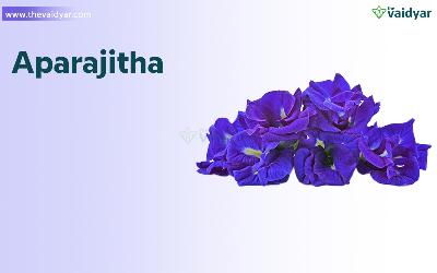 Health Benefits Of Aparajitha Herbal Plant