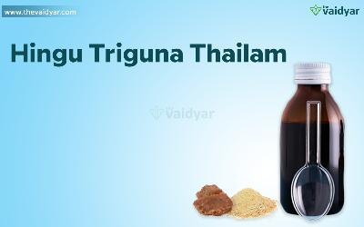 Hingu Triguna Thailam In The Treatment Of Stomach Disorders