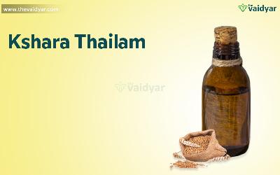 Significance Of Kshara Thailam In Ayurveda