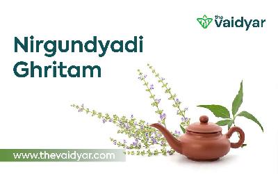 Nirgundyadi Ghritam For Respiratory Diseases