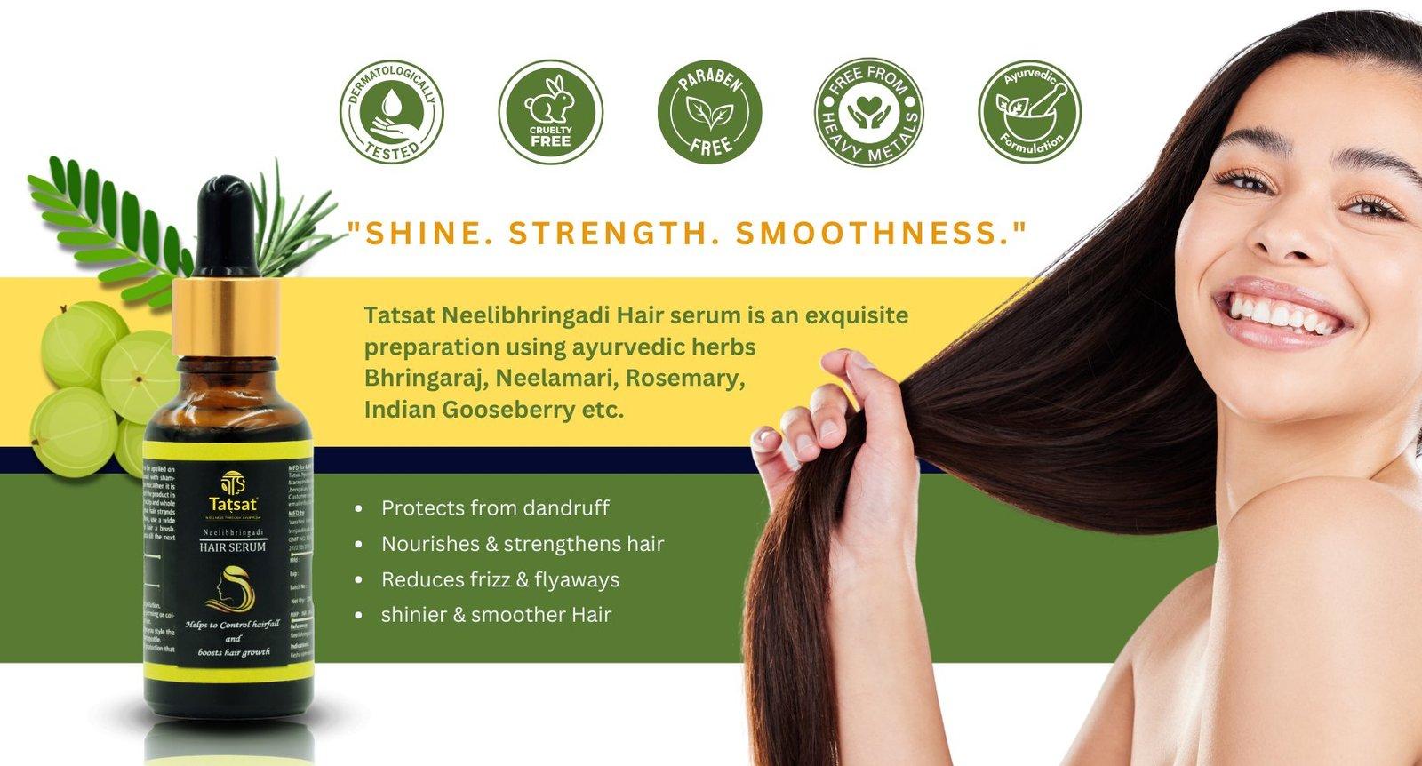 Ayurvedic Neelibhringadi exquisite Hair serum 10