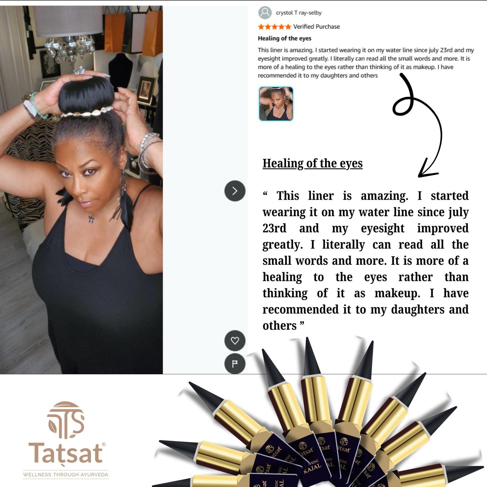 Tatsat Ayurvedic kajal stick 9