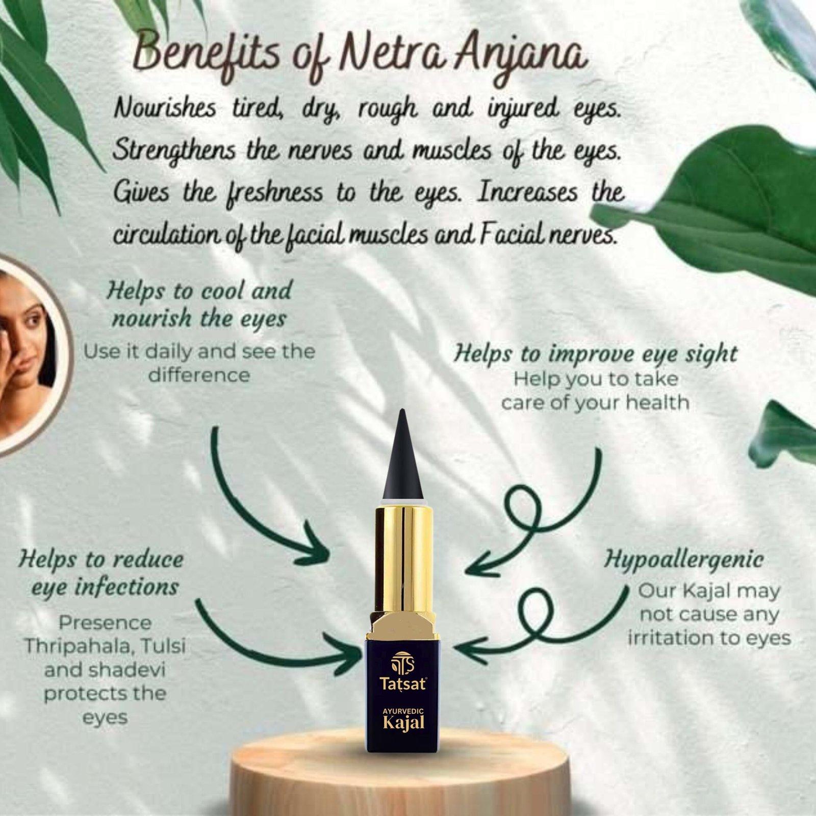 Tatsat Ayurvedic kajal stick 3