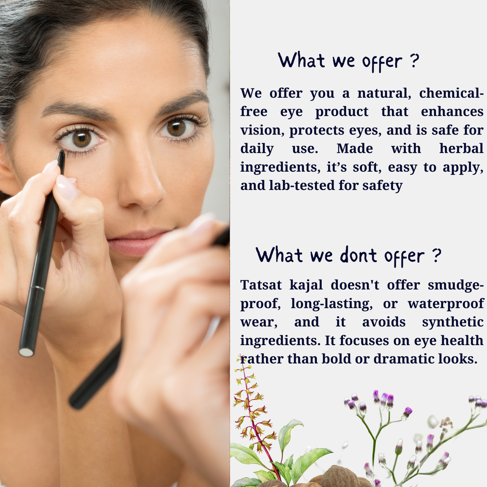 Natural Ayurvedic kajal Pencil  5