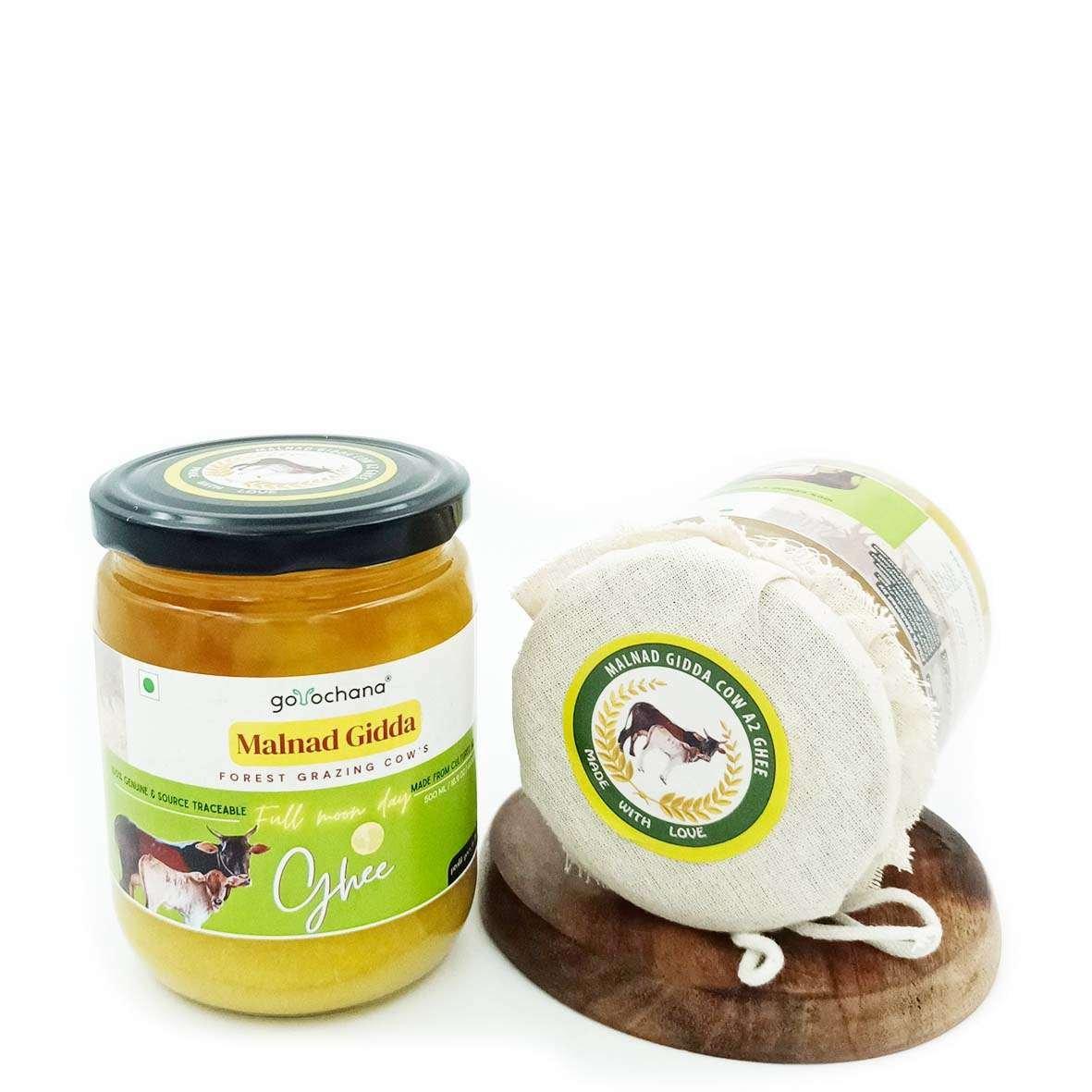 Desi Malnad Gidda A2 Full Moon Day BILONA Forest grazing Cow - 1000 ML 2